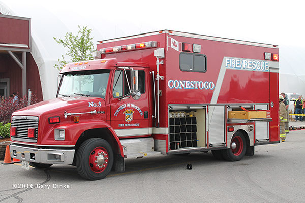 Woolwich Township fire truck Conestoga