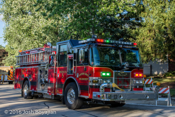 Downers Grove FD fire truck