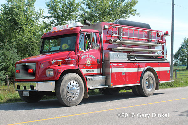 fire truck in Ontario Canada