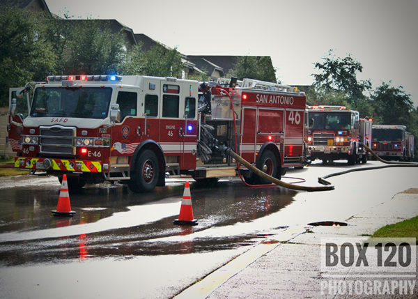 San Antonio fire engines