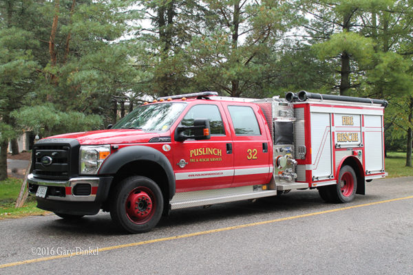 Puslinch Fire Rescue fire truck