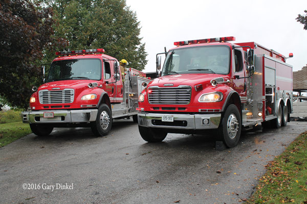 Puslinch Fire Rescue fire trucks