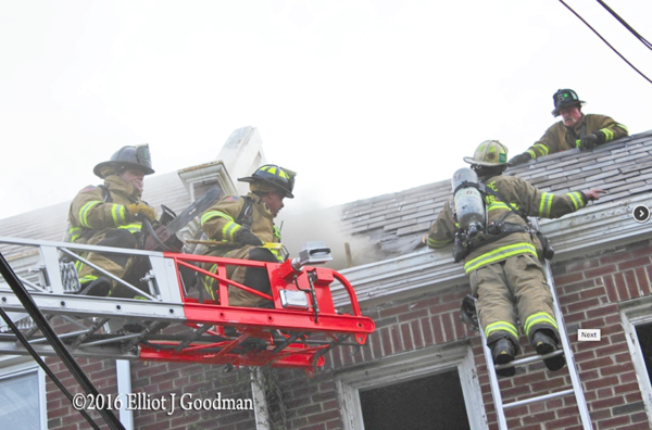 DCFD firefighters at work
