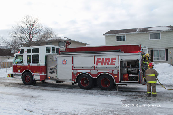 Elmira Fire Department Ontario fire engine