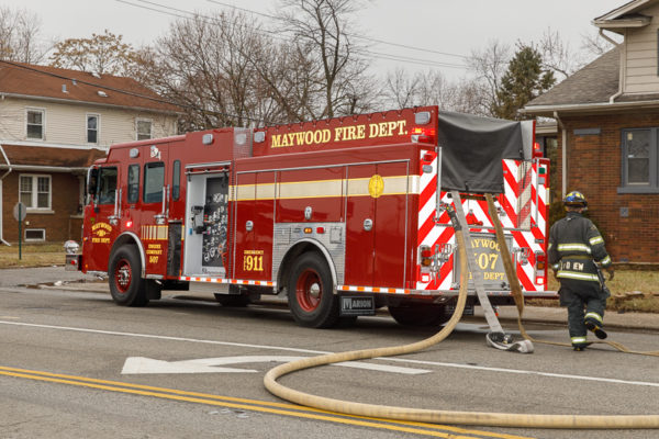 Maywood Fire Department fire engine