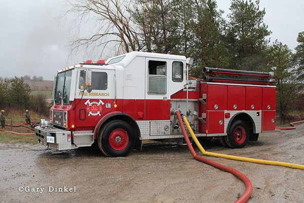Mack Thibault fire engine