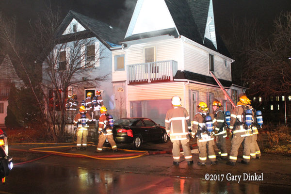 house fire in Kitchener Ontario
