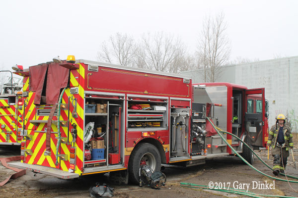 Cambridge FD fire engine