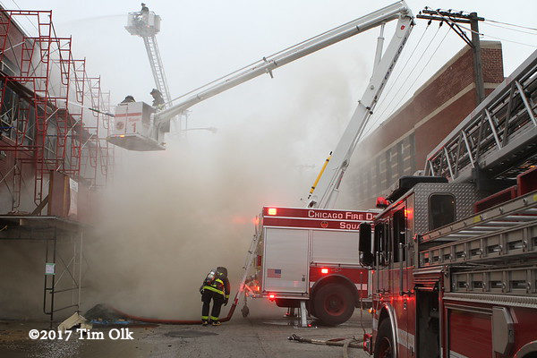 Chicago FD Squad 1A at work