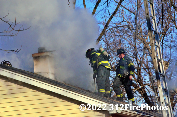 house fire in Dolton, Illinois